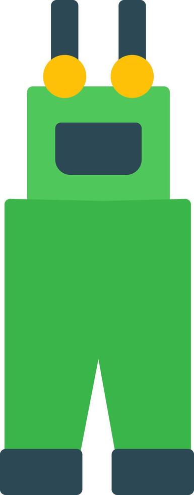 Overall Icon Design Symbol vector