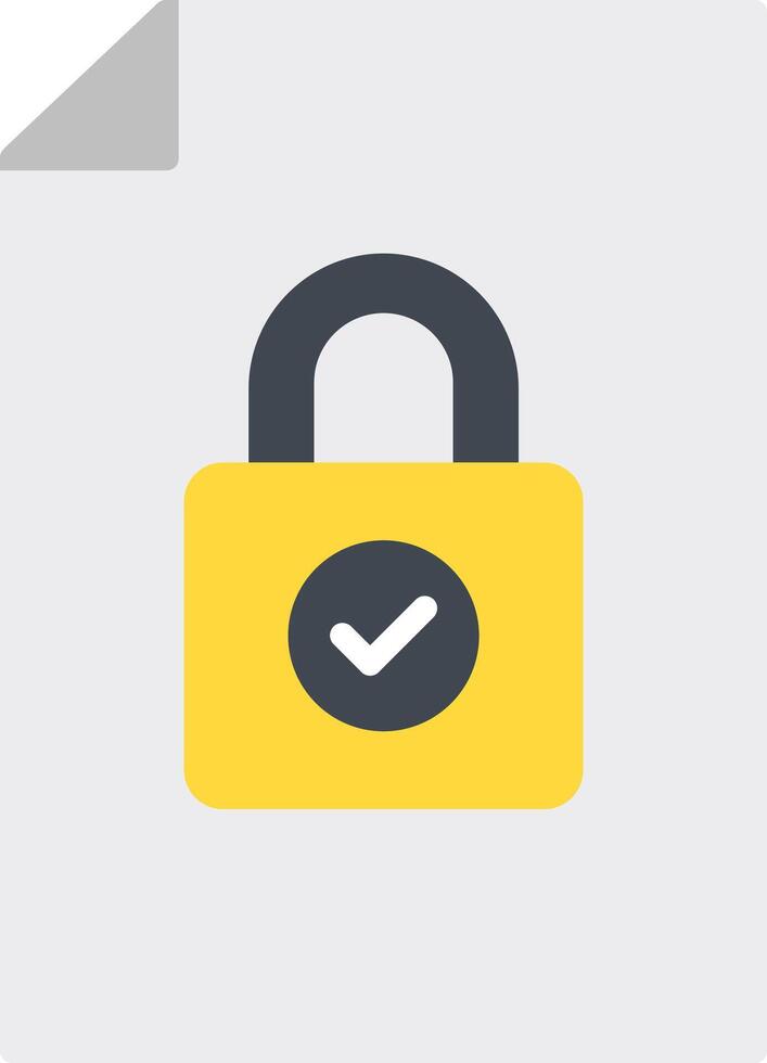 Lock Icon Design Symbol vector