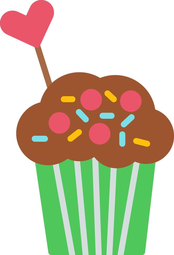 Muffin Icon Design Symbol vector