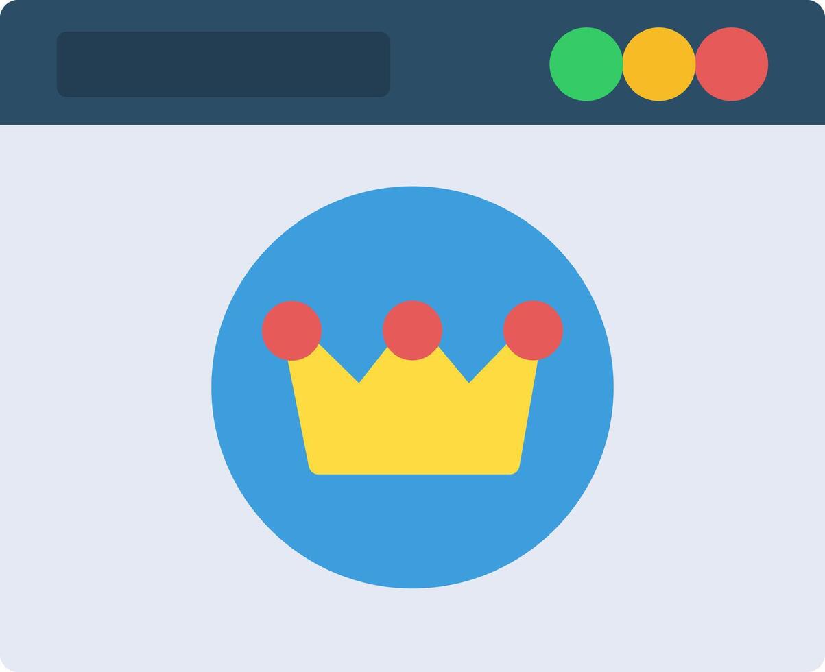 Premium Account Icon Design Symbol vector