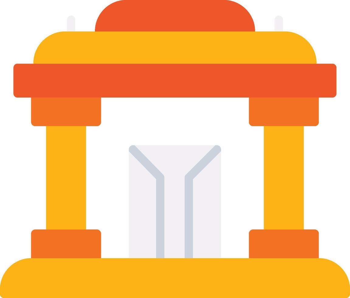 Museum Icon Design Symbol vector