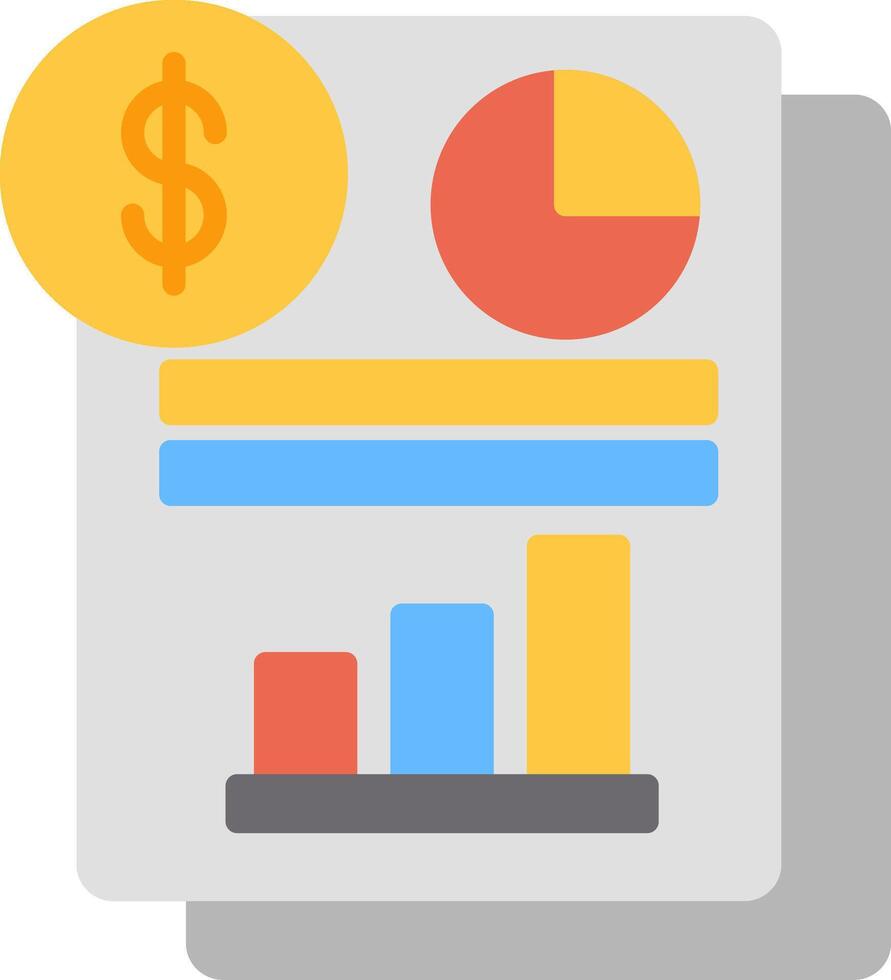 Income Statement Icon Design Symbol vector