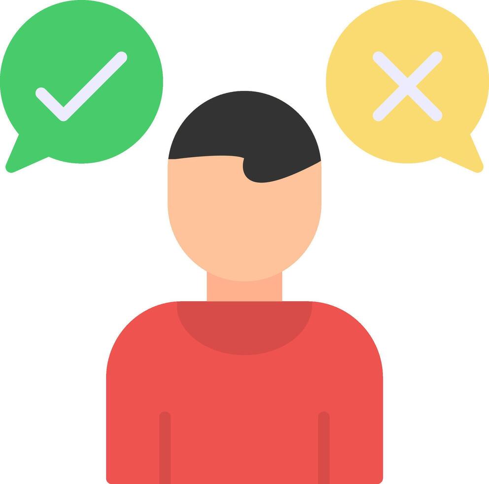 Decision Marker Icon Design Symbol vector
