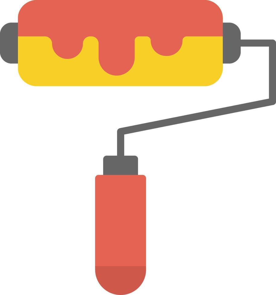 Roller Icon Design Symbol vector