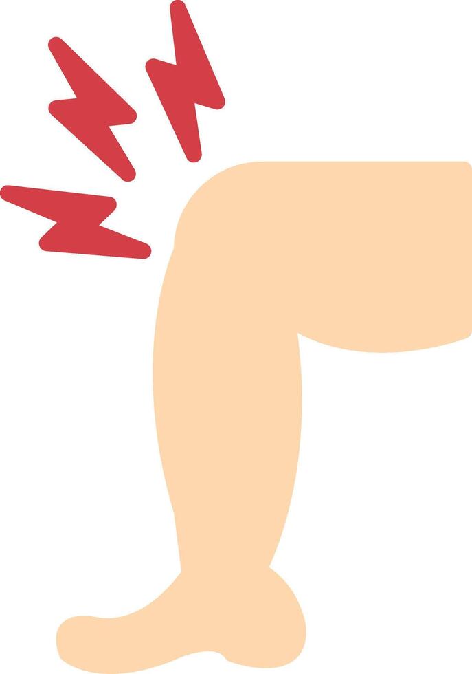 Pain Icon Design Symbol vector