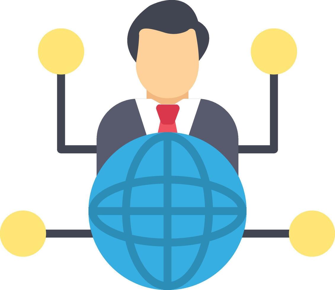 Outsource Icon Design Symbol vector
