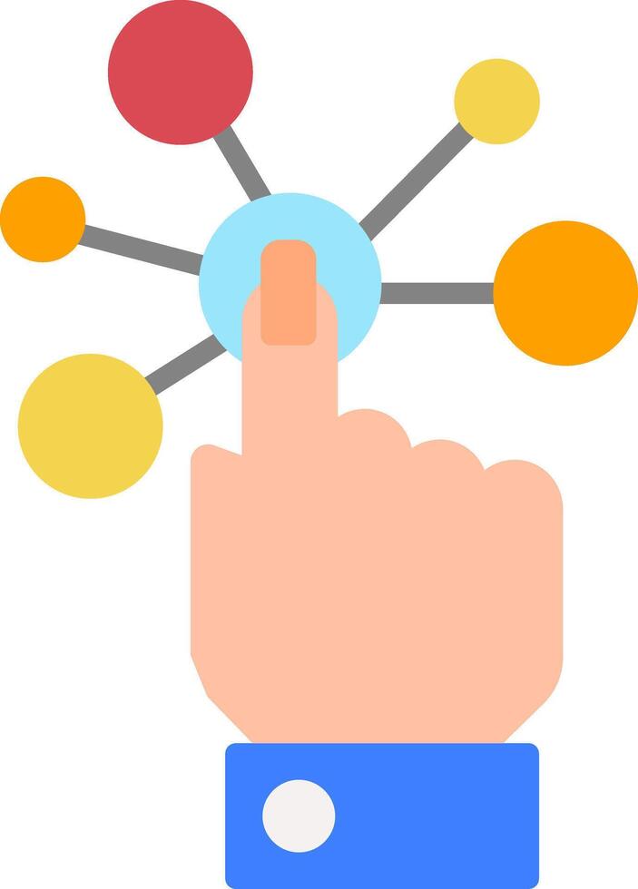 Interaction Icon Design Symbol vector