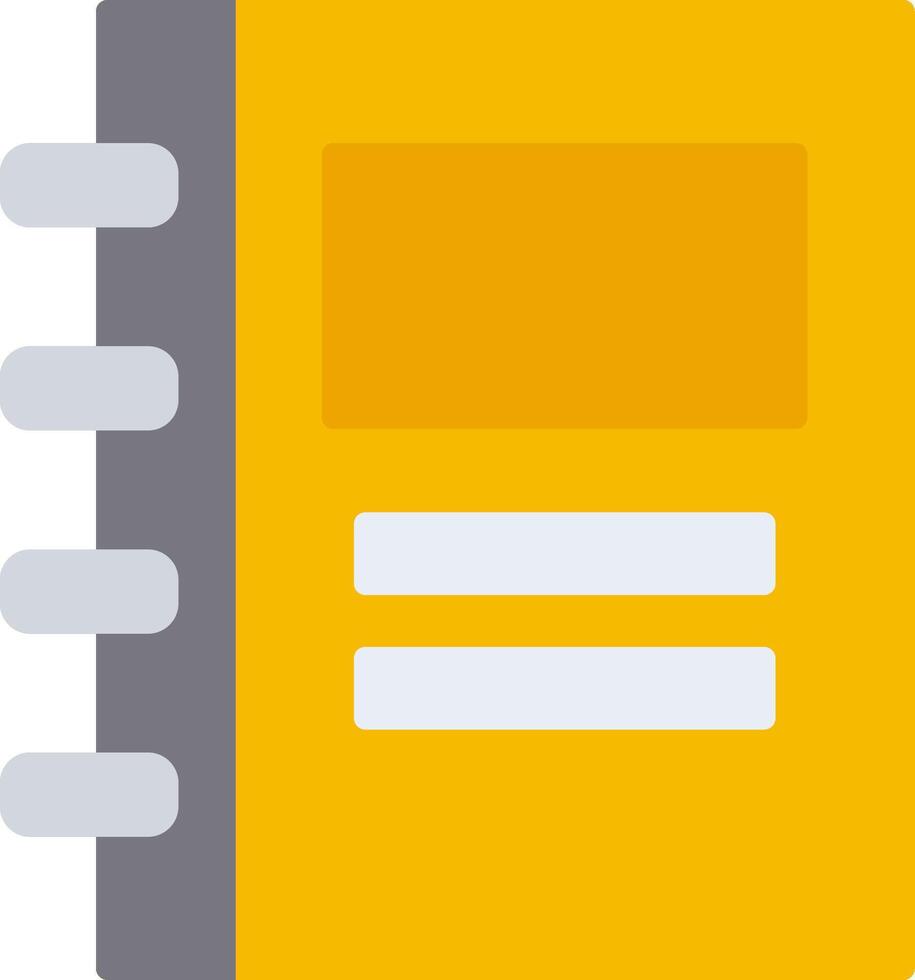 Notebook Icon Design Symbol vector