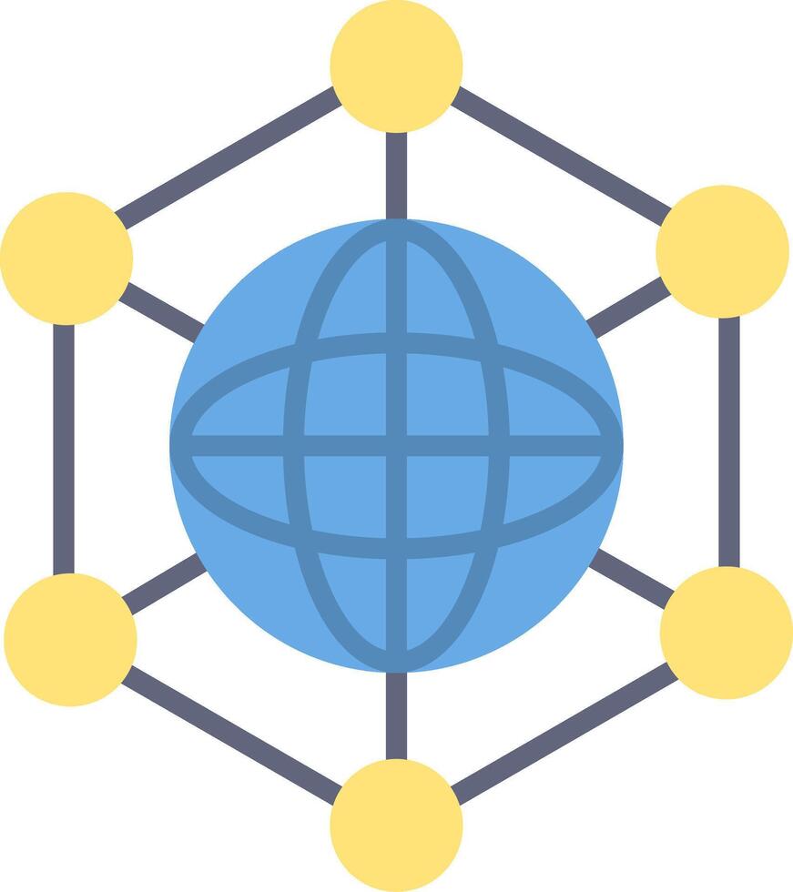 Networking Icon Design Symbol vector