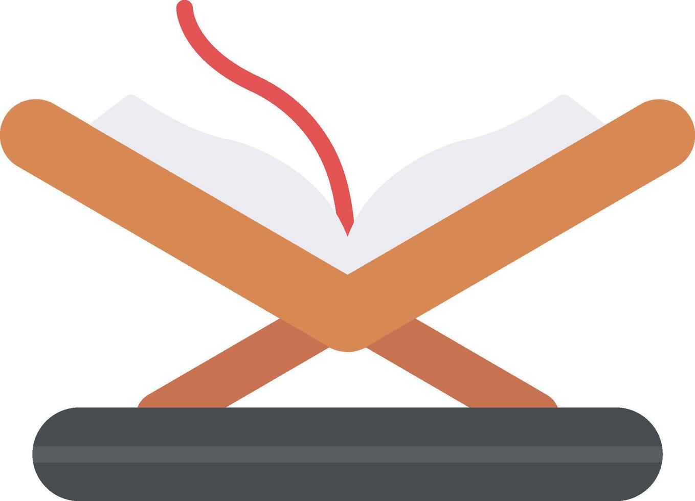 Quran Icon Design Symbol vector