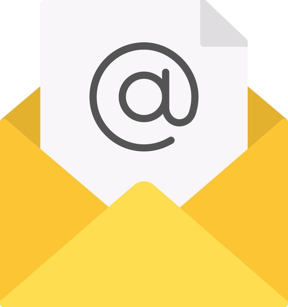 Mail Icon Design Symbol vector