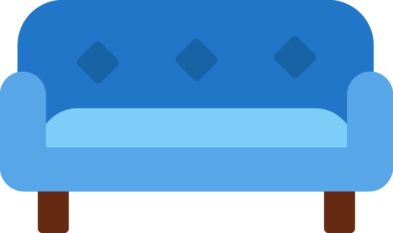 Sofa Icon Design Symbol vector