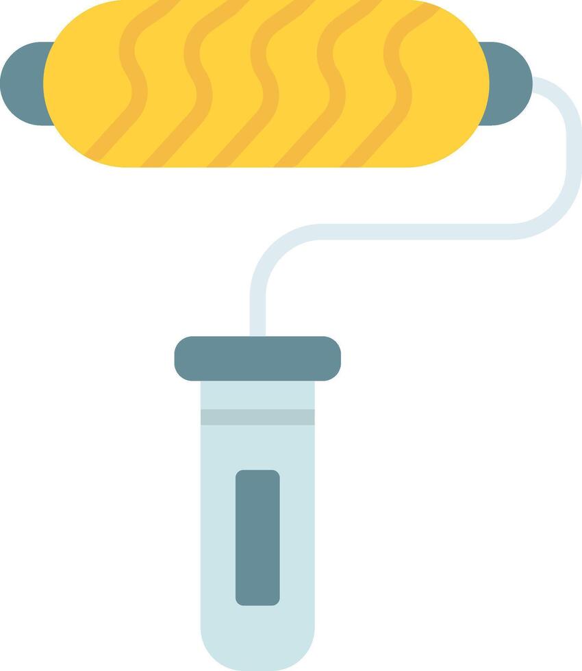 Paint Roller Icon Design Symbol vector