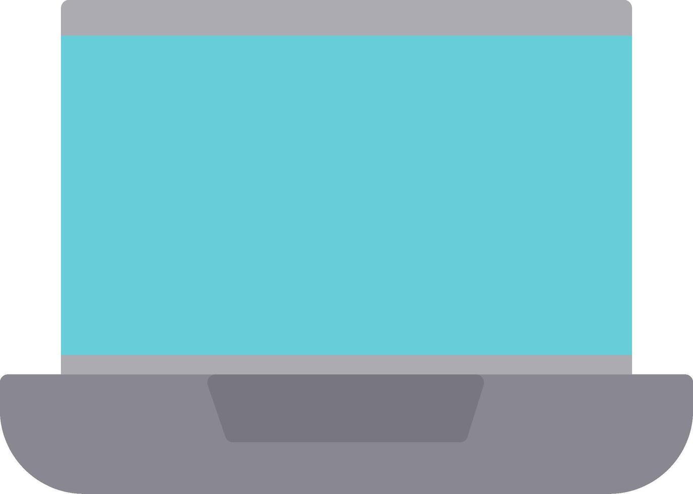 Laptop Icon Design Symbol vector