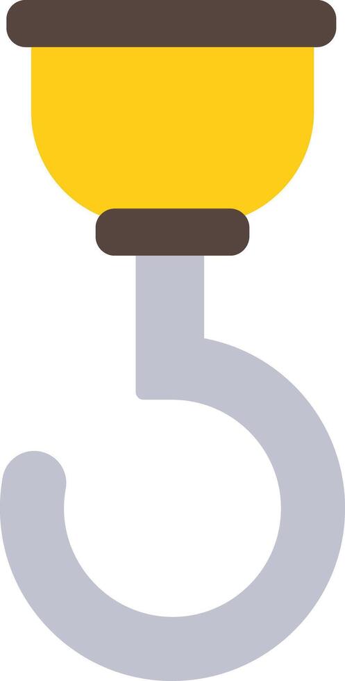 Hook Icon Design Symbol vector