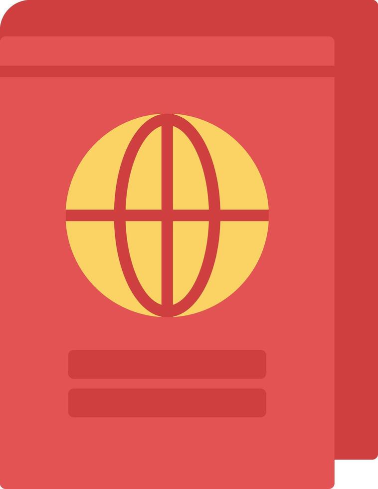 Passport Icon Design Symbol vector