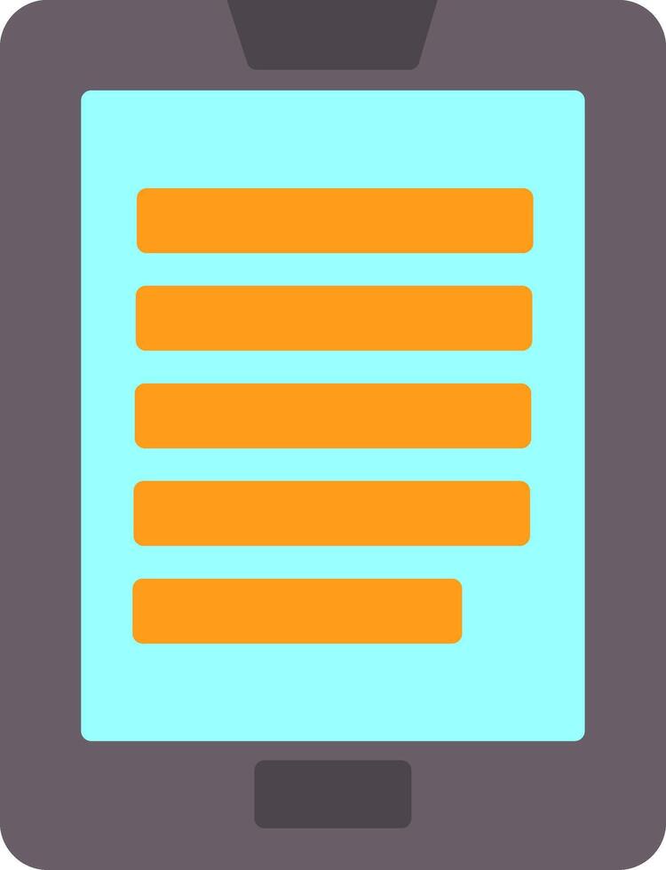 Ebook Icon Design Symbol vector