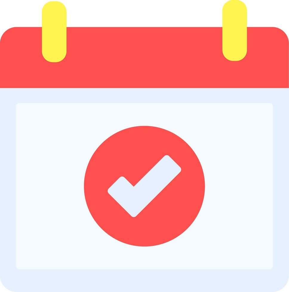 Correct Icon Design Symbol vector