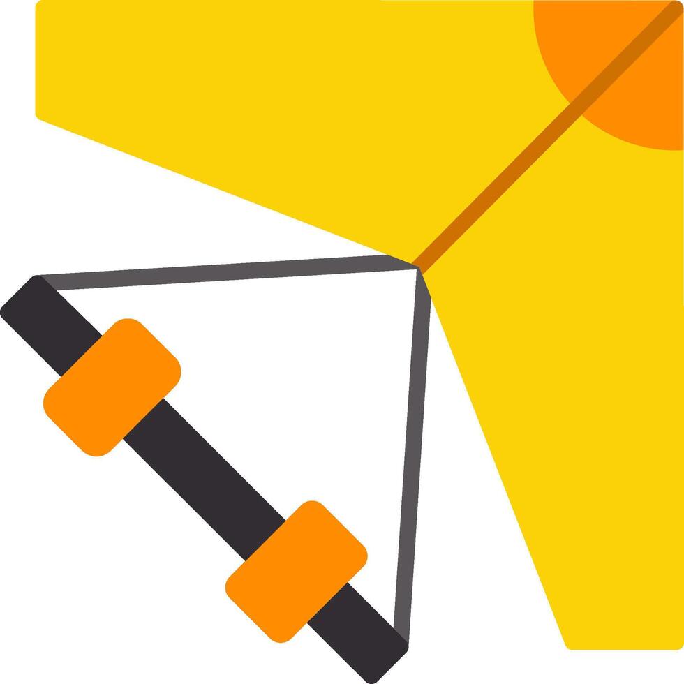 Glider Icon Design Symbol vector