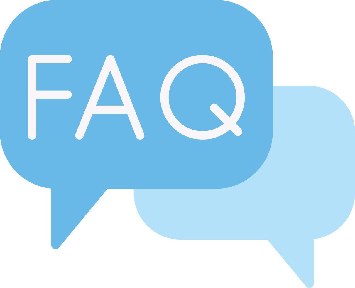 Faq Icon Design Symbol vector