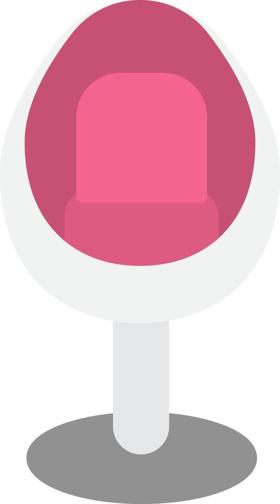 Egg Chair Icon Design Symbol vector