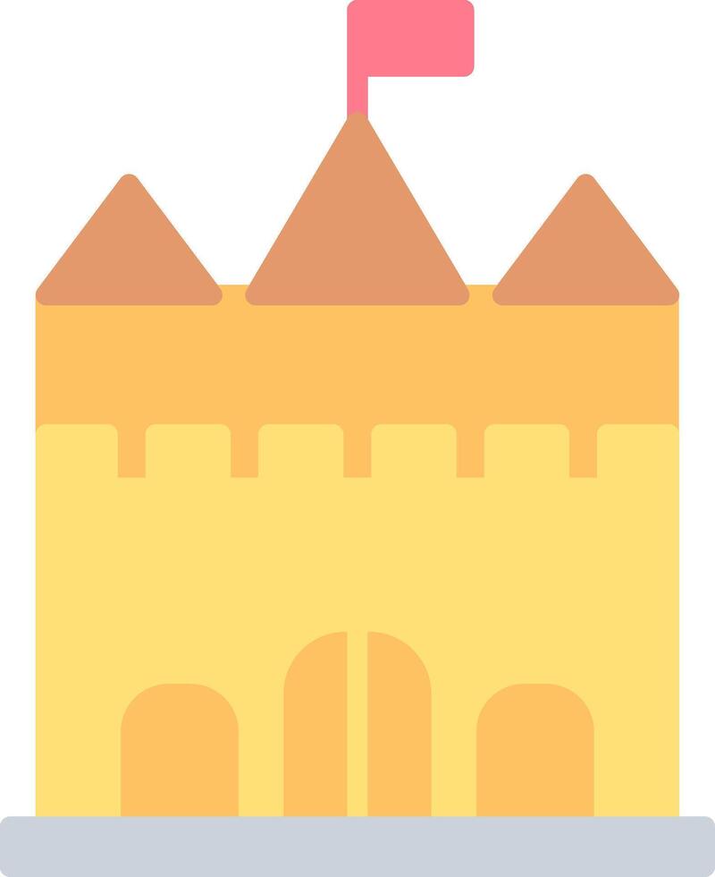 Castle Icon Design Symbol vector