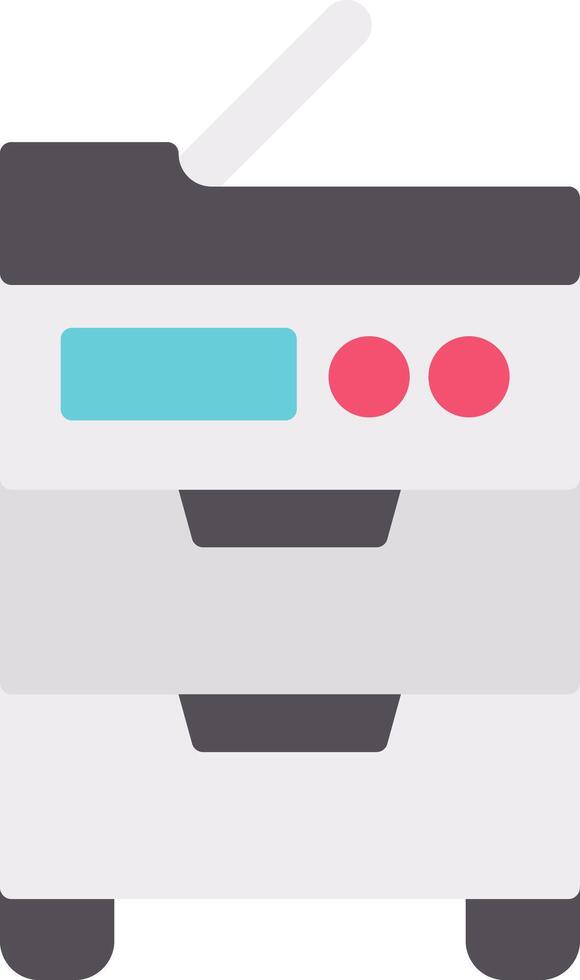 Copy Machine Icon Design Symbol vector