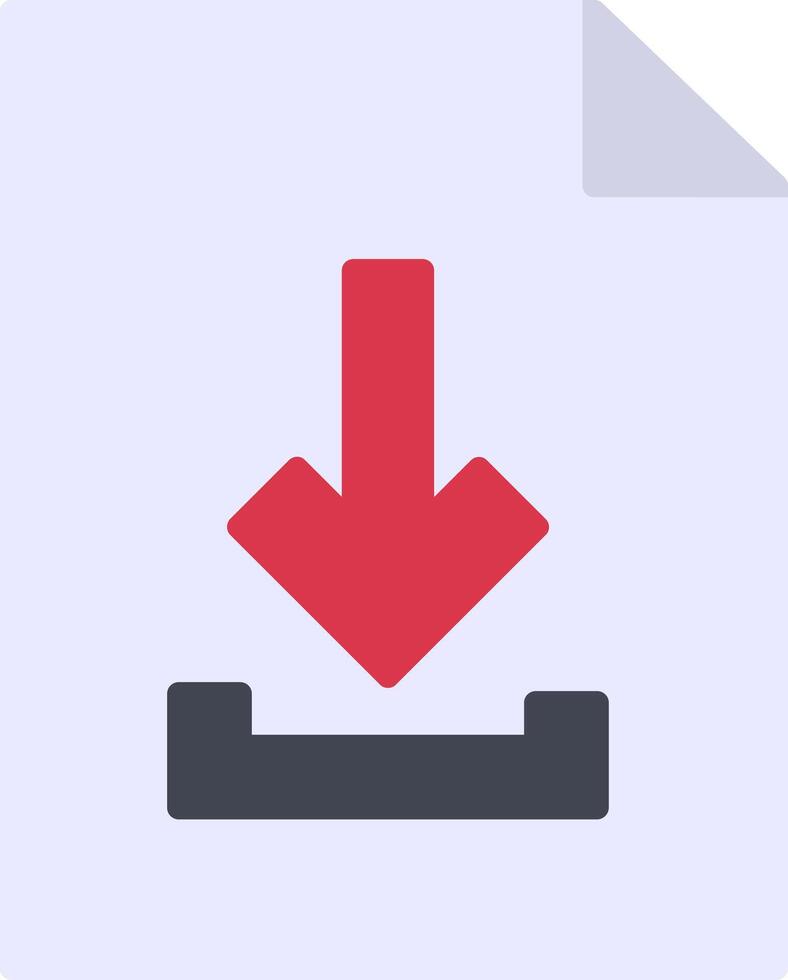 Download File Icon Design Symbol vector
