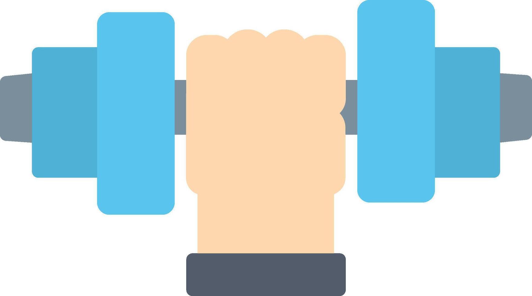 Dumbell Icon Design Symbol vector