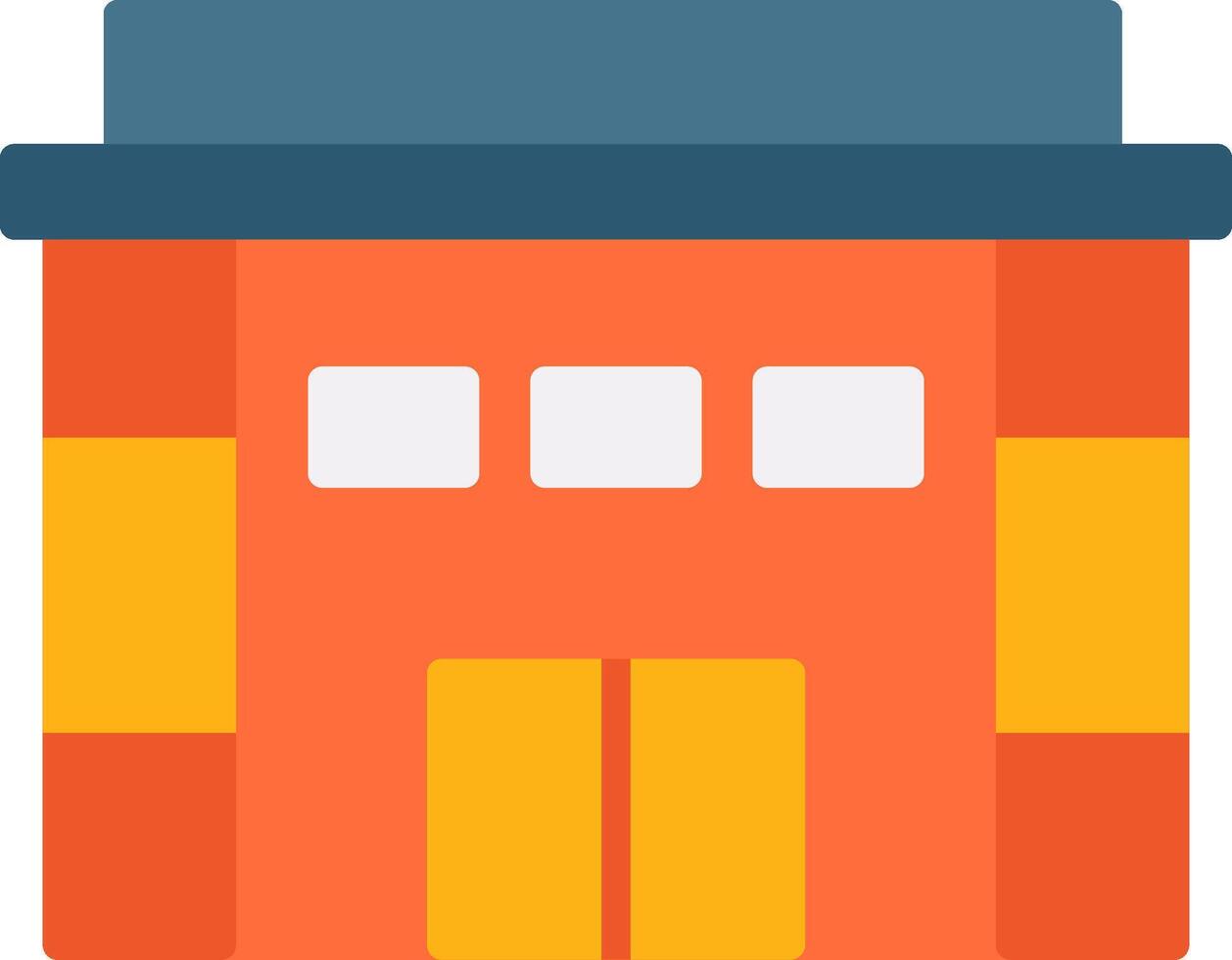 Building Icon Design Symbol vector
