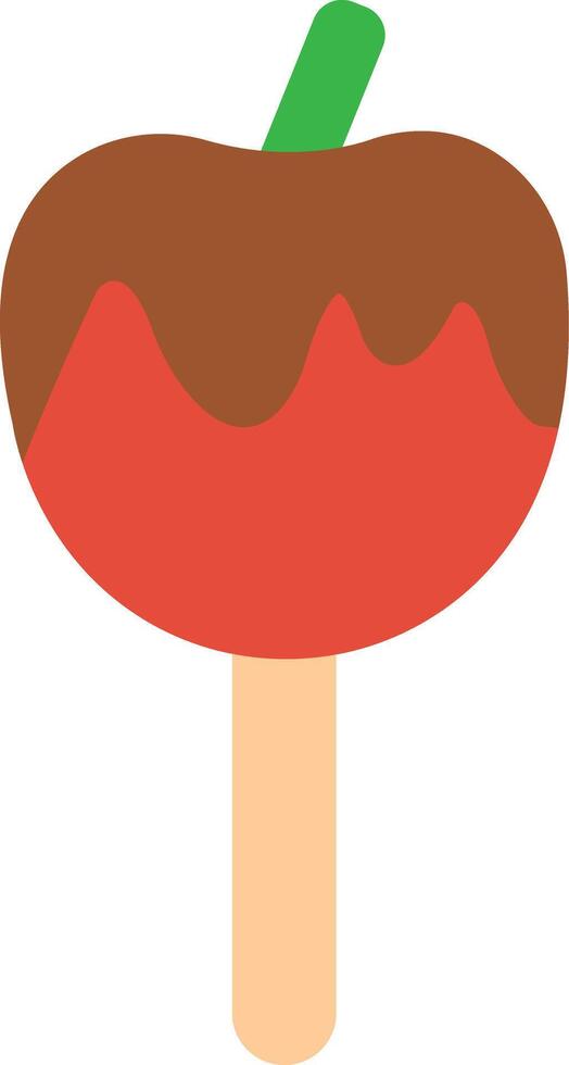 Caramelized Apple Icon Design Symbol vector