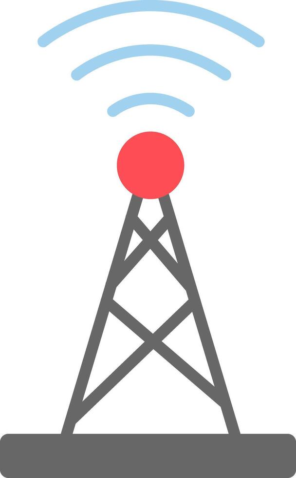 Broadcast Icon Design Symbol vector