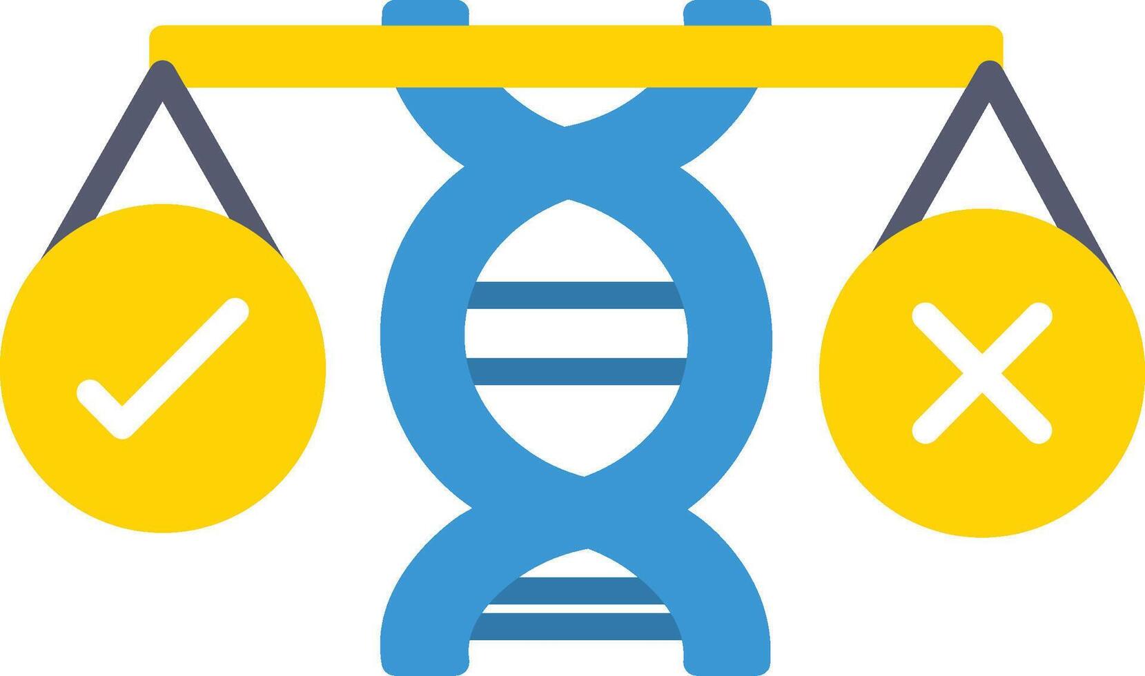 Bioethics Icon Design Symbol vector