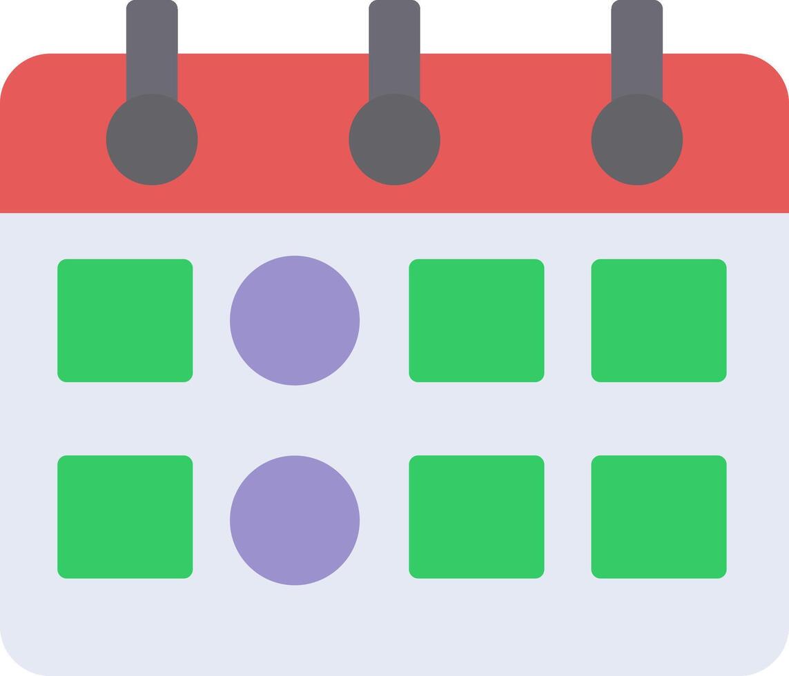 Calendar Icon Design Symbol vector