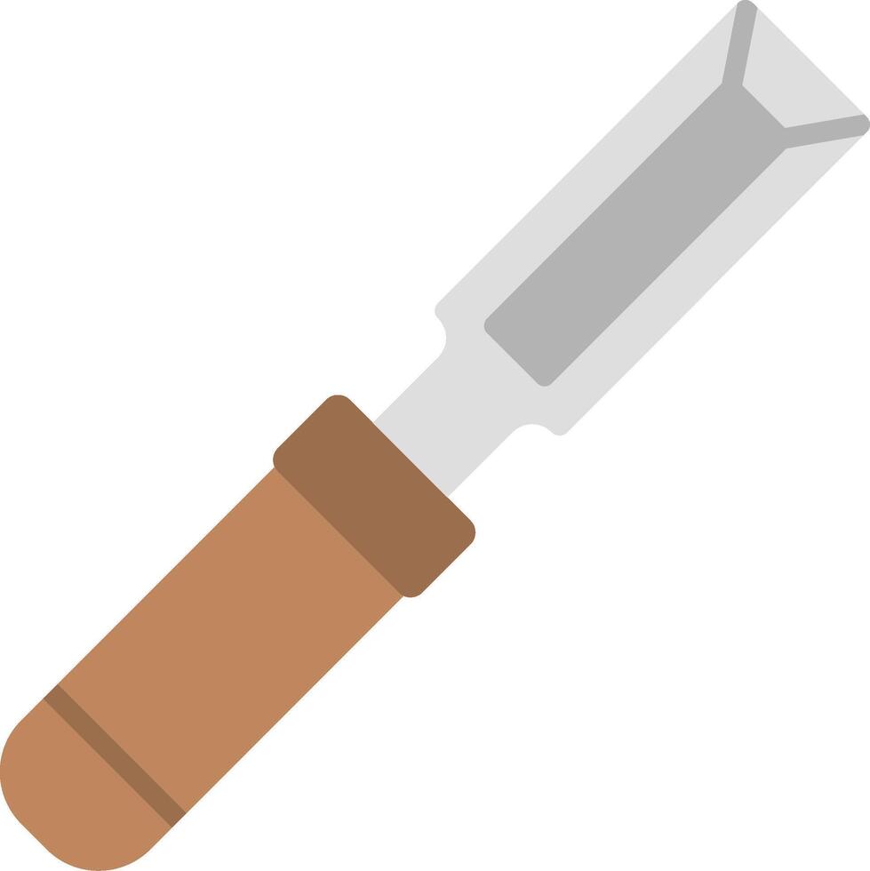 Chisel Icon Design Symbol vector