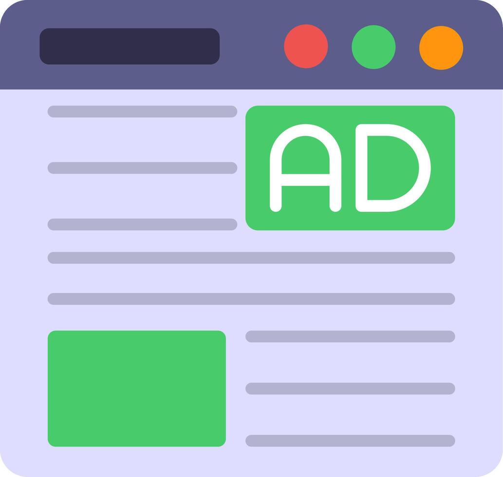 Advertisement Icon Design Symbol vector