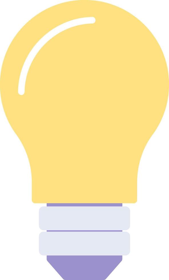 Bulb Icon Design Symbol vector