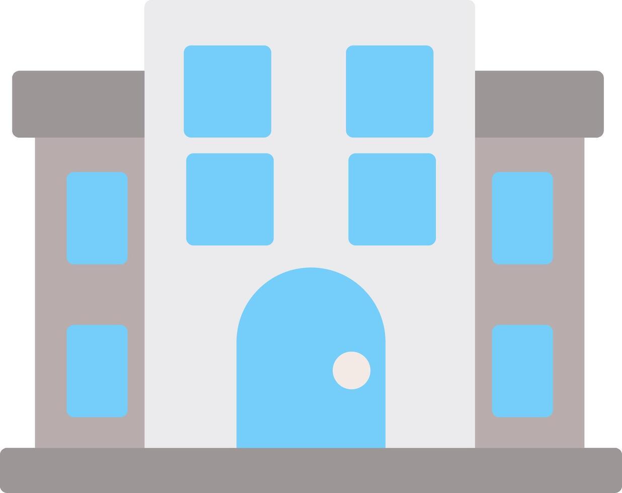 Building Icon Design Symbol vector