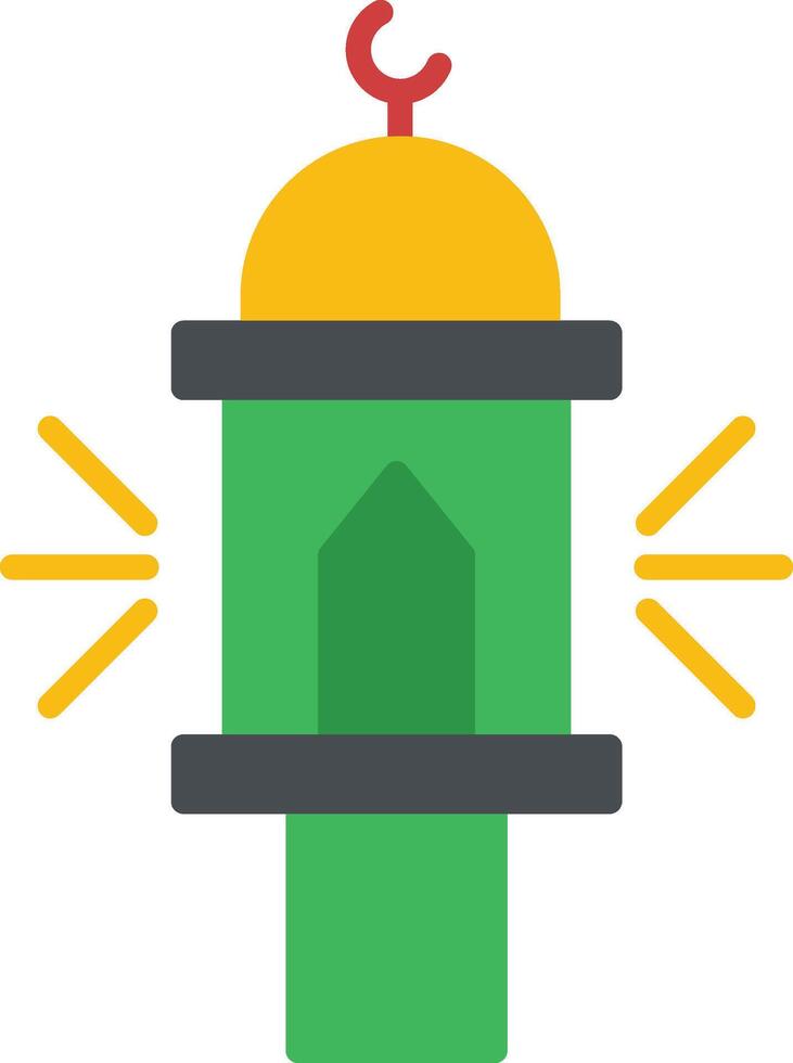 Adzan Icon Design Symbol vector