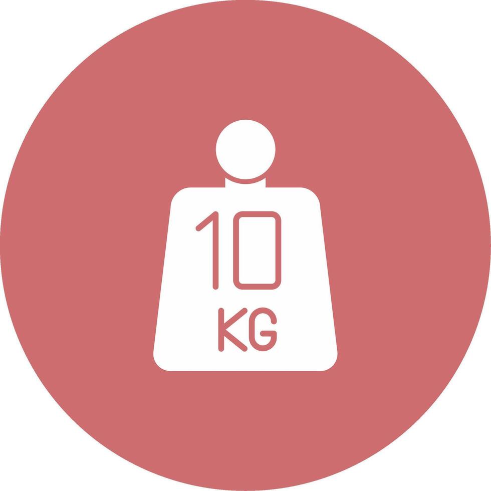 Weights Icon Design Symbol vector