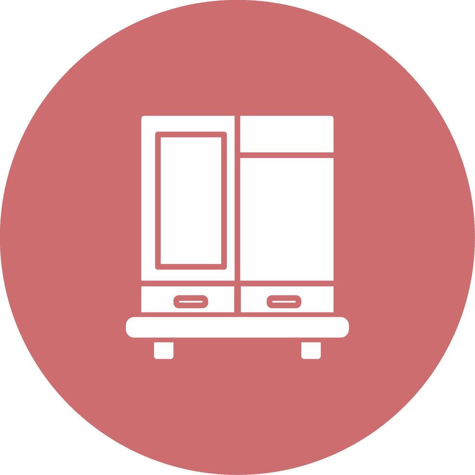 Wardrobe Icon Design Symbol vector