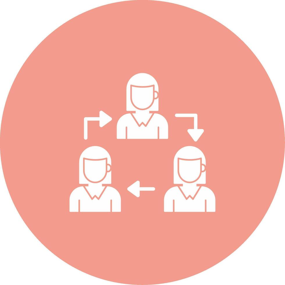 Team Work Icon Design Symbol vector
