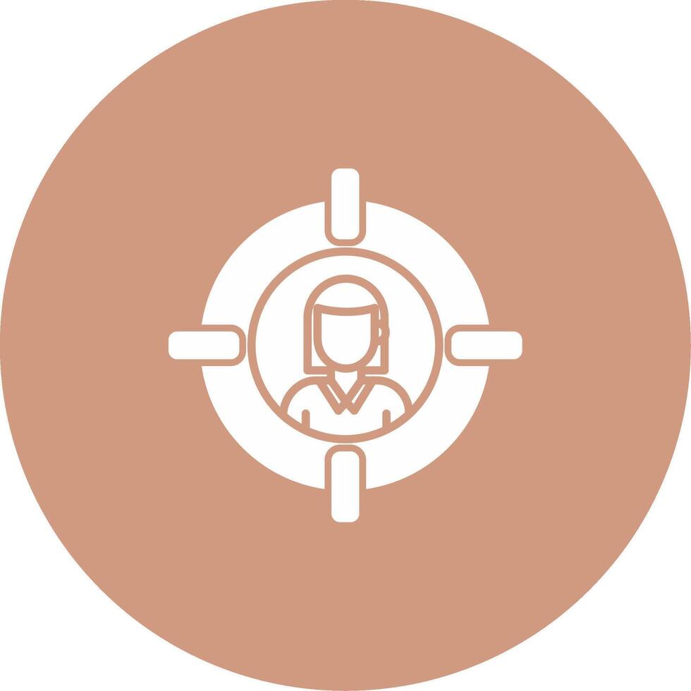 Target Icon Design Symbol vector