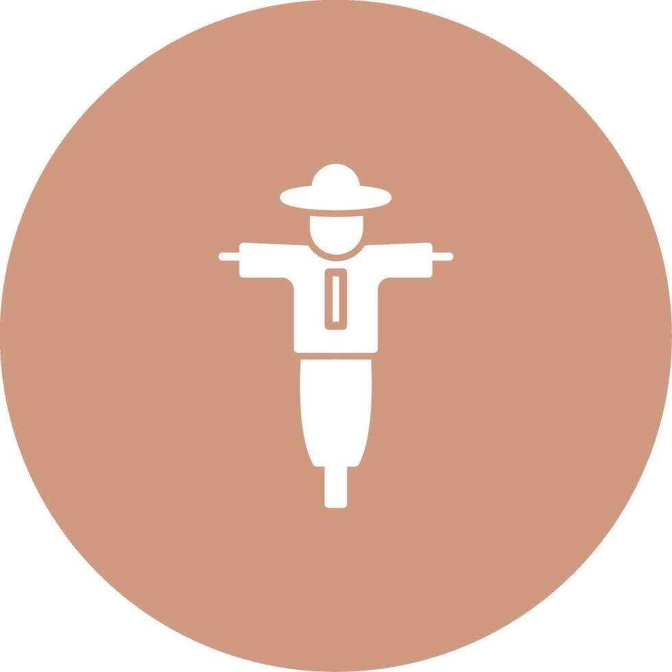 Scarecrow Icon Design Symbol vector