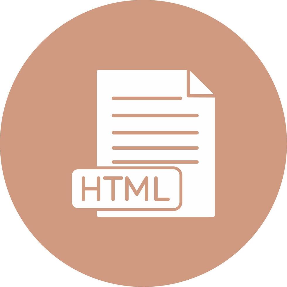 HTML Icon Design Symbol vector