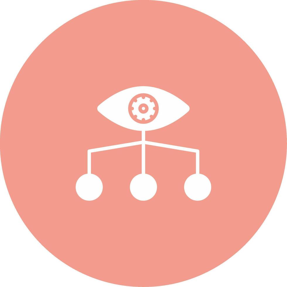 Supervision Icon Design Symbol vector