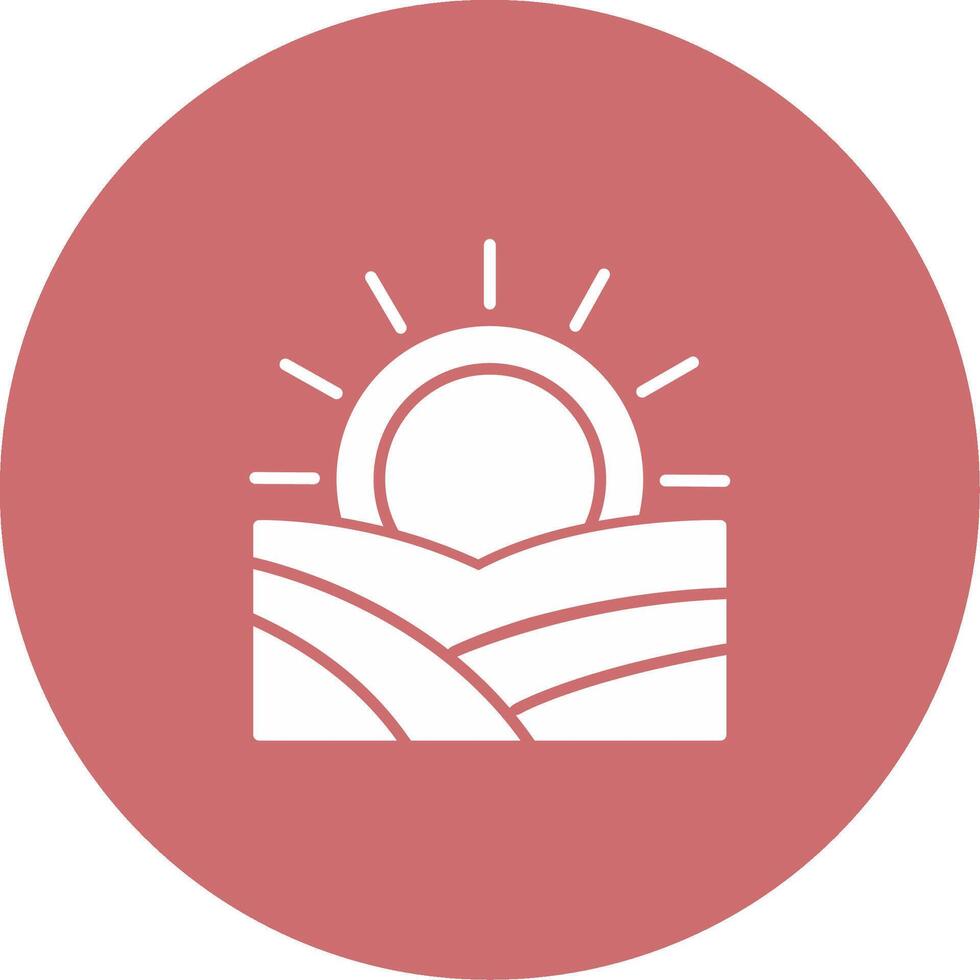Sunrise Icon Design Symbol vector