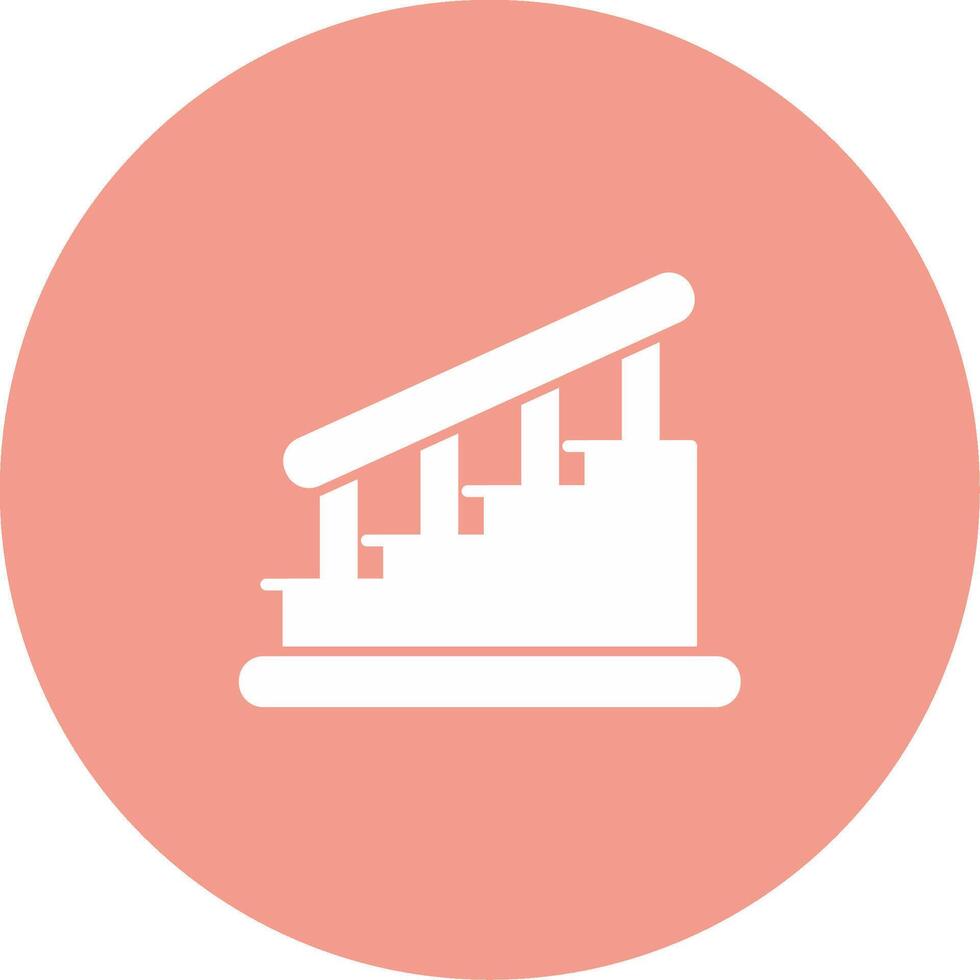 Stairs Icon Design Symbol vector
