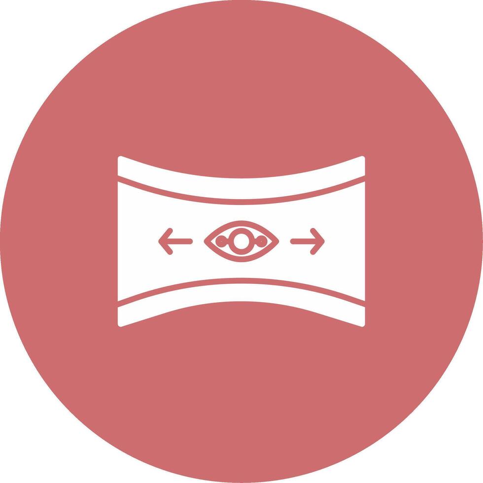 Panoramic View Icon Design Symbol vector
