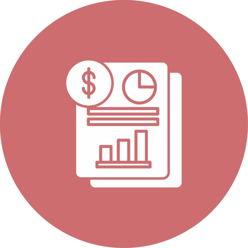 Income Statement Icon Design Symbol vector